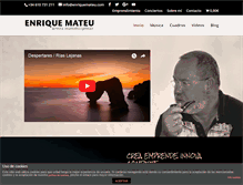 Tablet Screenshot of enriquemateu.com